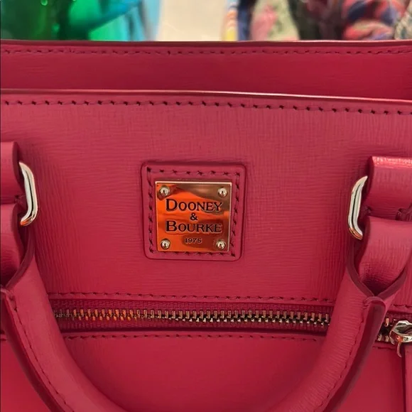 Dooney & Bourke mini zip Janine Satchel - Picture 3 of 9